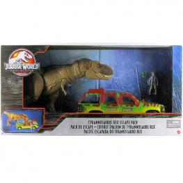 Jurassic World - Pack T-Rex Y VehÍculo (Mattel GWN38)