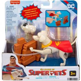DC Liga de Super Mascotas Krypto Patada Heroica (Mattel HGL12)