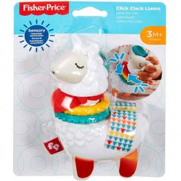 Fisher Price Mordedor Sonajero Llama Click Clack (Mattel FXC20)