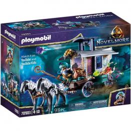 Playmobil 70903 Novelmore - Violet Vale: Carruaje de Mercaderes