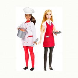 Barbie - Chef y Camarera.