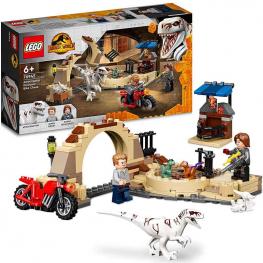 Lego 76945 Jurassic World - Persecución en Moto del Dinosaurio Atrocirraptor