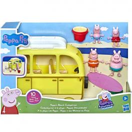 Peppa Pig - Autocaravana A la Playa con Peppa (Hasbro F3632)