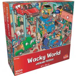 Puzzle Parking Wacky World 1000 Piezas