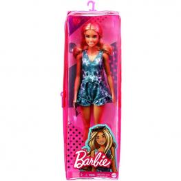 Barbie Fashionista - Muñeca Rubia con Mono Tie-dye (Mattel GRB65)