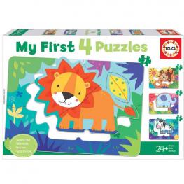 Puzzle My First Animales de la Selva 5,6,7,8 piezas