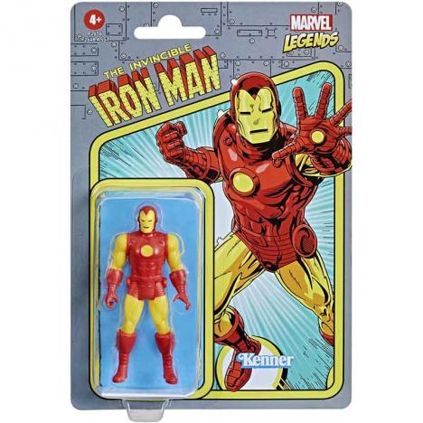 Marvel - Figura Retro Iron Man 9,5 cm (Hasbro F2656)