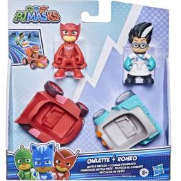 PJ Mask Pilotos al Combate Búhita VS Romeo (Hasbro F2842)
