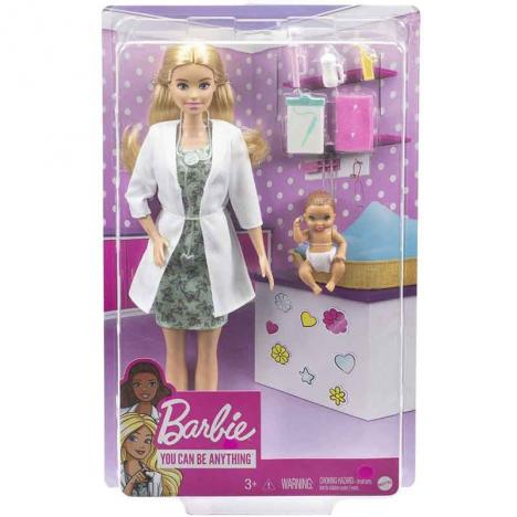 Barbie Doctora con Bebé (Mattel GVK03)