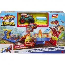 Hot Wheels Monster Trucks Gasolinera (Mattel HFB12)