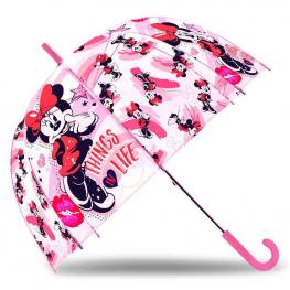 Paraguas Burbuja Automatico Minnie Mouse 45cm