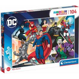 Puzzle SuperHéroes DC Comics 104 Piezas