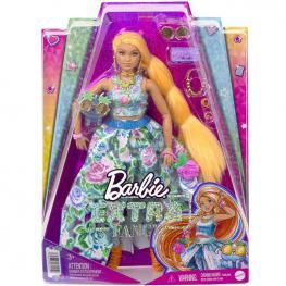 Barbie Extra Fancy Vestido Flores Multicolor (Mattel HHN14)