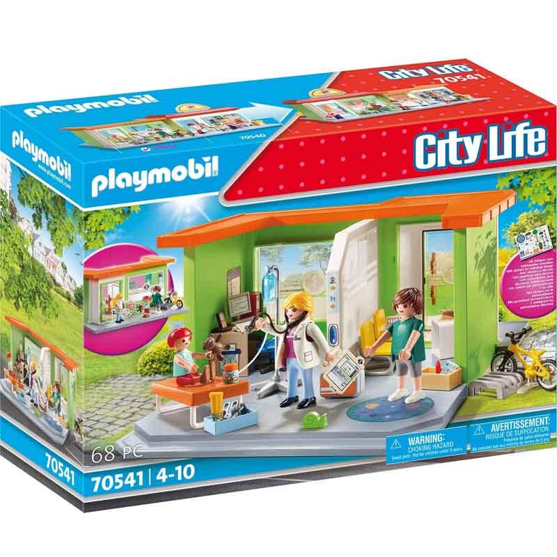 mezcla negativo Chimenea Comprar Playmobil 70541 - City Life: Mi Clínica Pediátrica de PLAYMOBIL-  Kidylusion