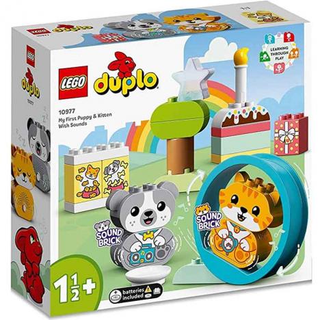 Lego10977 Duplo - Mis Primeros Cachorrito y Gatito con Sonidos