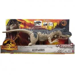 Jurassic World Allosaurus Daño Extremo (Mattel HFK06)
