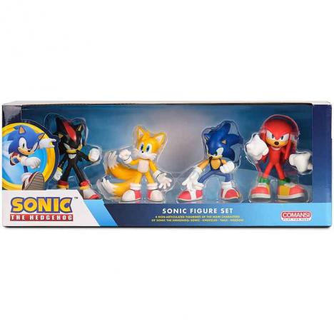 Set Colección 4 Figuras Sonic