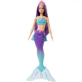 Barbie Dreamtopia Sirena con Pelo Lila (Mattel HGR10)