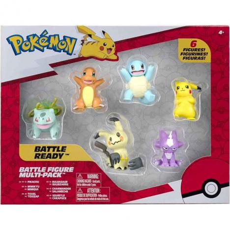 Pokemon Multipack 6 Figuras