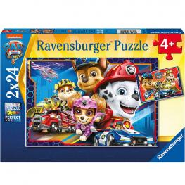 Puzzle Patrulla Canina 2X24 Piezas (Ravensburger 05154)