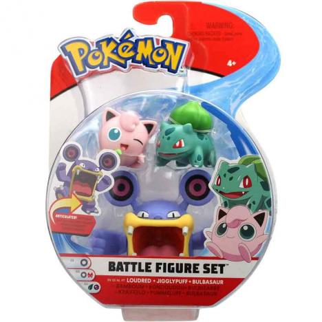 Pokemon Pack de 3 Figuras Modelos Surtidos