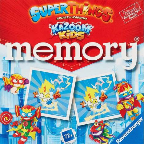 Memory SuperThings 72 Cartas