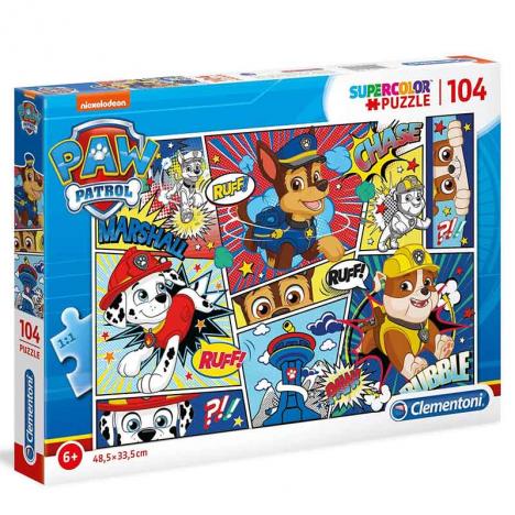 Puzzle Patrulla Canina 104 Piezas