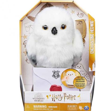 Harry Potter Peluche Hedwig Interactivo