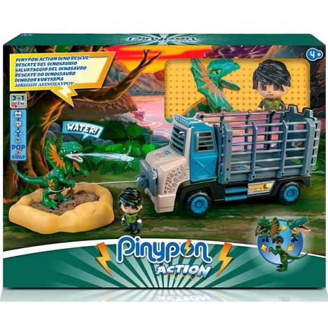 Pin y Pon Action - Rescate del Dinosaurio Dilophosaurus (Famosa 700017398)