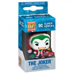 Funko Pop - Llavero DC Comics Holiday- Joker