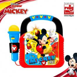Reproductor MP3  Bluetooth con Micrófono Mickey