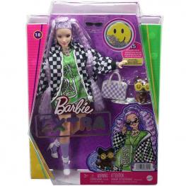 Barbie Fashionista Extra con Chaqueta de Carreras (Mattel HHN10)