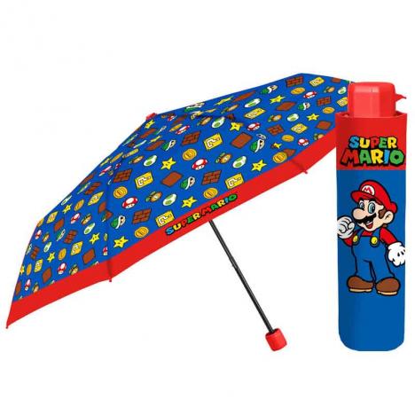 Comprar Paraguas plegable manual Mario Bros 50cm de -