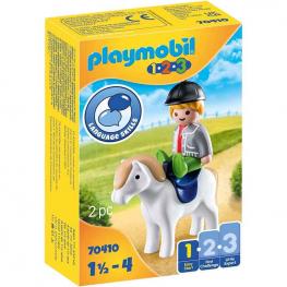 Playmobil 70410 1,2,3 - Niño con Poni