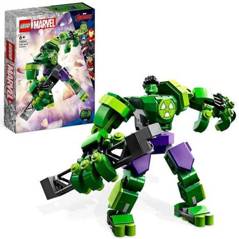 Lego 76241 Super Héroes Marvel - Armadura Robótica de Hulk