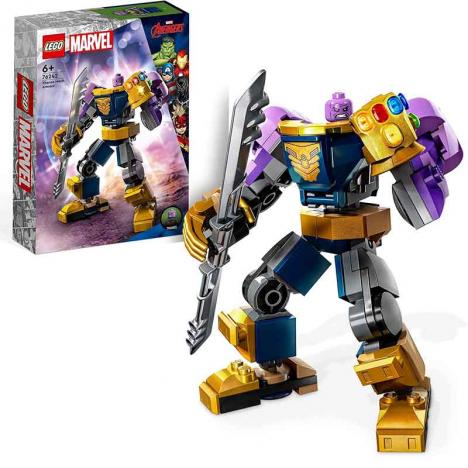 Lego 76242 Super Héroes Marvel - Armadura Robótica de Thanos