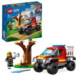 Lego 60393 City - Camión de Rescate 4x4 de Bomberos