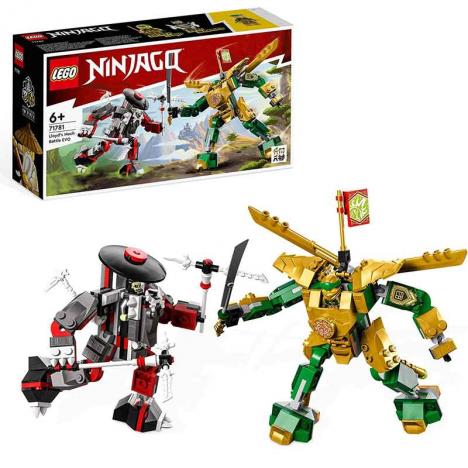 Lego 71781 Ninjago - Meca de Combate Ninja EVO de Lloyd