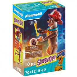 Playmobil 70712 Scooby-Doo! - Figura Coleccionable Bombero