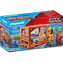 Playmobil 70774 - City Action: Fabricante de Contenedores