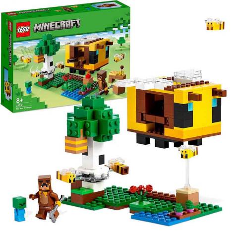 Lego 21241 Minecraft - La Cabaña Abeja