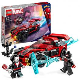 Lego 76244 Super Héroes Marvel - Miles Morales vs. Morbius