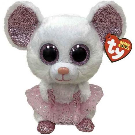 TY Peluche 23cm - Nina Mouse