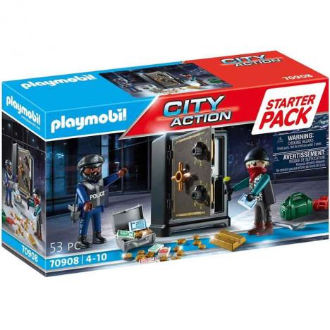 Playmobil 70908 - City Action: Starter Pack Caja Fuerte
