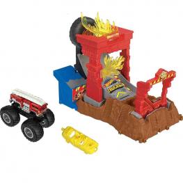 Hot Wheels Monster Trucks Fire Crash Challenge (Mattel HNB90)