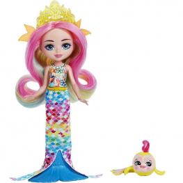 Enchantimals Muñeca Radia Rainbow Fish y Flo (Mattel HCF68)