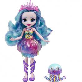 Enchantimals Muñeca Jelanie Jellyfish y Stingley (Mattel HFF34)