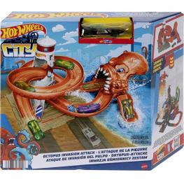 Hot Wheels City Ataque de Invasión del Pulpo (Mattel HDR31)