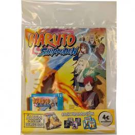 Starter Pack Álbum y 4 Sobres Naruto Shippuden