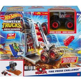 Hot Wheels Monster Trucks Tire Press Challenge (Mattel HNB88)